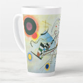 Tasse Latte Composition VIII par Wassily Kandinsky (Angle gauche)