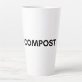 Tasse Latte compost (Devant)