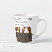 Tasse Latte Comptez vos bénédictions Chèvres Boer (Droite)