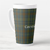 Tasse Latte Comté de Kerr Tartan (Angle gauche)