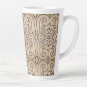 Tasse Latte Conception abstraite Recoleta (Droite)