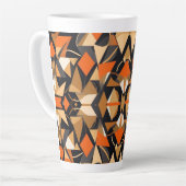 Tasse Latte Conception contemporaine triangulaire (Angle gauche)