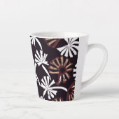 Tasse Latte Conception d'art bohème (Droite)