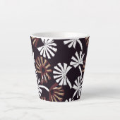 Tasse Latte Conception d'art bohème (Devant)