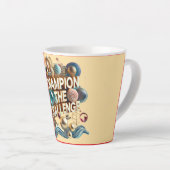 Tasse Latte Conception de couverture de muqueuse spéciale (Angle droit)