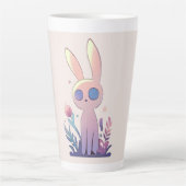 Tasse Latte Conception de créatures esthétiques (Devant)