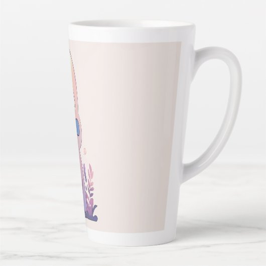Tasse Latte Conception de créatures esthétiques (Droite)