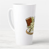 Tasse Latte Conception de dés de classe (Angle gauche)