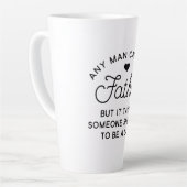 Tasse Latte Conception de devis papa spécial (Angle gauche)