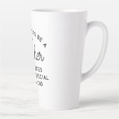 Tasse Latte Conception de devis papa spécial (Droite)