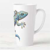 Tasse Latte Conception de Gecko Funky (Droite)