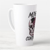 Tasse Latte Conception de jeux de contrôle mental (Angle gauche)