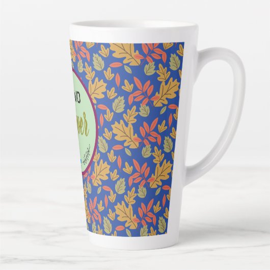 Tasse Latte conception de l'allocation (Droite)