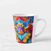 Conception de Mandala Florale colorée