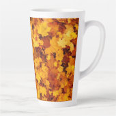 Tasse Latte Conception de Motif Maple Leaf (Droite)