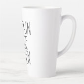 Tasse Latte Conception d'une reine Citrouille à épices (Droite)