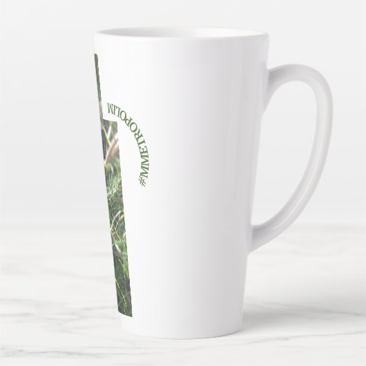 Tasse Latte Conception en latte/petite/grande/métropole (Droite)