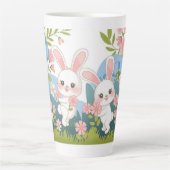 Tasse Latte Conception envoûtante des fêtes de Pâques (Devant)