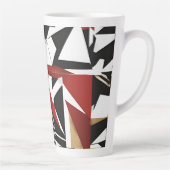 Tasse Latte Conception géométrique (Droite)
