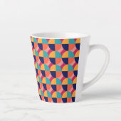 TASSE LATTE CONCEPTION GÉOMÉTRIQUE. (Droite)