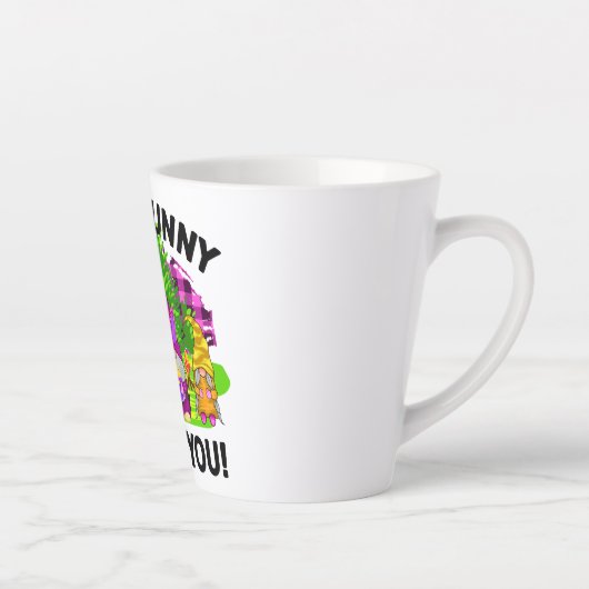 Tasse Latte Conception Gnome de Pâques (Droite)