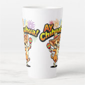 Tasse Latte Conception Originale Ay Chihuahua ! (Devant)