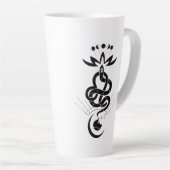 Tasse Latte Conception originale pour 2025 Snake, Lion (Angle droit)