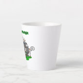 Tasse Latte Conception sarcasme POV « Mal interprété, c'est mi (Devant)