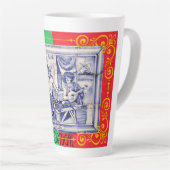 Tasse Latte conceptions portugaises (Angle droit)