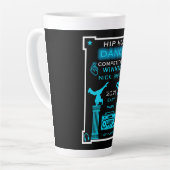 Tasse Latte Concours de danse Hip hop (Angle gauche)