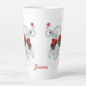 Tasse Latte Cones et cloches (Devant)