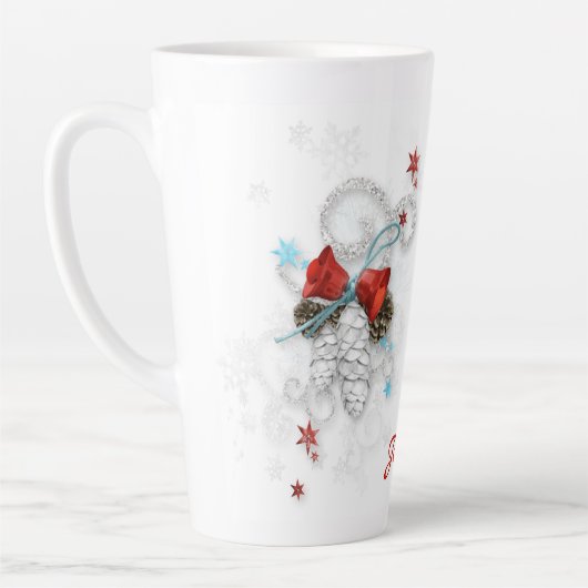 Tasse Latte Cones et cloches (Gauche)
