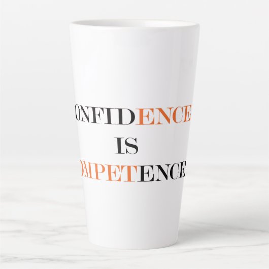 Tasse Latte Confiance (Devant)