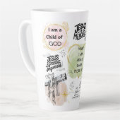 Tasse Latte Confort courageux (Angle gauche)
