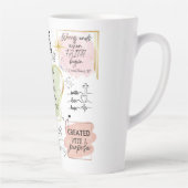 Tasse Latte Confort courageux (Droite)