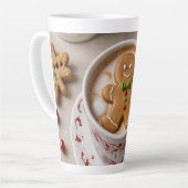 Tasse Latte Confort et joie (Angle gauche)