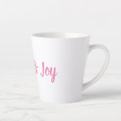 Tasse Latte Confort et joie (Droite)