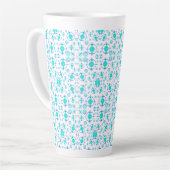 Tasse Latte Connected Minds Pattern 2 (Angle gauche)