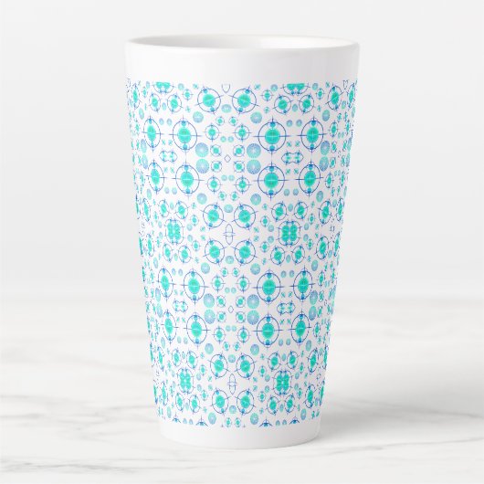 Tasse Latte Connected Minds Pattern 2 (Devant)