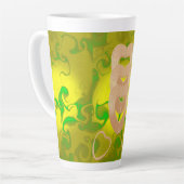 Tasse Latte Connexion du coeur de la bouteille d'eau (Angle gauche)