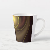 Tasse Latte Connexion intime Art Abstrait (Droite)