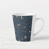 Tasse Latte Constellation céleste - Nuit étoilée (4) (Droite)