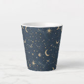 Tasse Latte Constellation céleste - Nuit étoilée (4) (Devant)