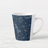 Tasse Latte Constellation céleste - Nuit étoilée (5) (Droite)