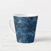 Tasse Latte Constellation céleste - Nuit étoilée (7) (Angle gauche)