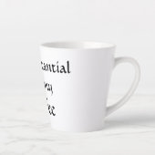 Tasse Latte Consubstantiel avec mon café (Droite)
