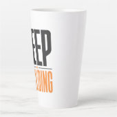 TASSE LATTE CONTINUER À CONSTRUIRE (Devant)