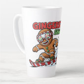 Tasse Latte Cookie à bord (Angle gauche)