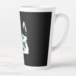 Tasse Latte Cool Comme Chien Husky