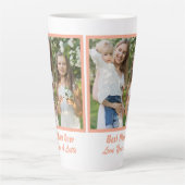 Tasse Latte Cool Meilleure maman Jour des Mères Photo (Devant)